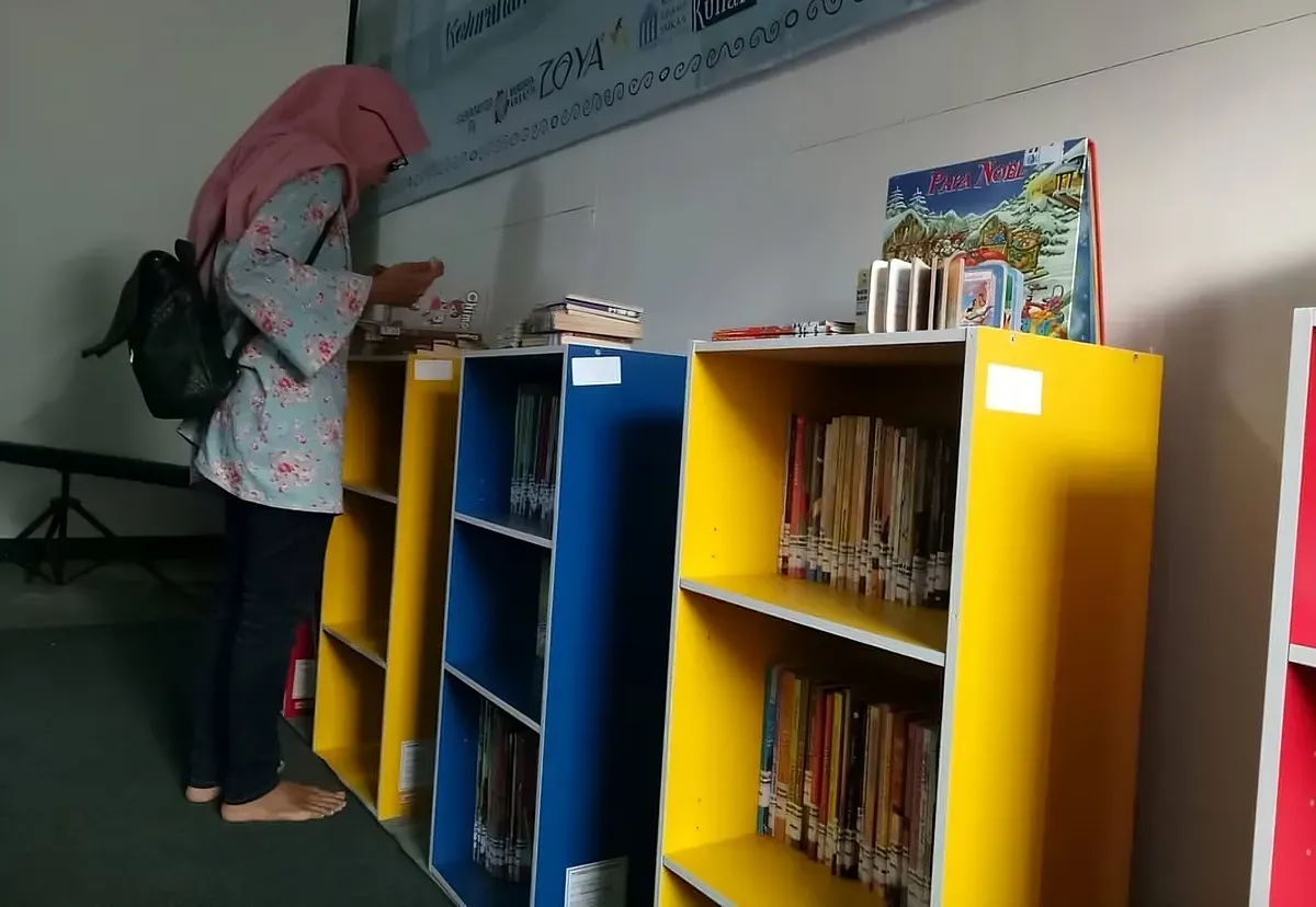 Creavill bukan sekadar sebagai komunitas relawan melainkan katalis perubahan sosial yang mengakar dari literasi dan semangat kewirausahaan. (Sumber: Ayobandung.id | Foto: Eneng Reni Nuraisyah Jamil)