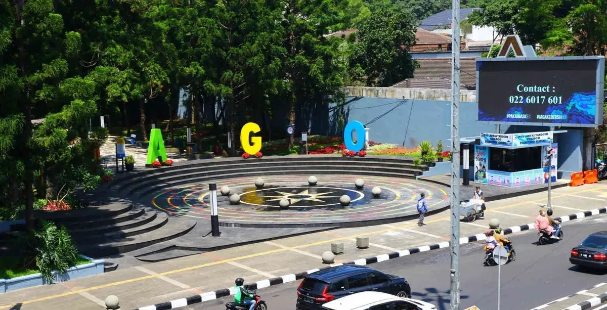 Kawasan Dago, Kota Bandung. (Sumber: Ayobandung.id | Foto: Irfan Al-Faritsi)