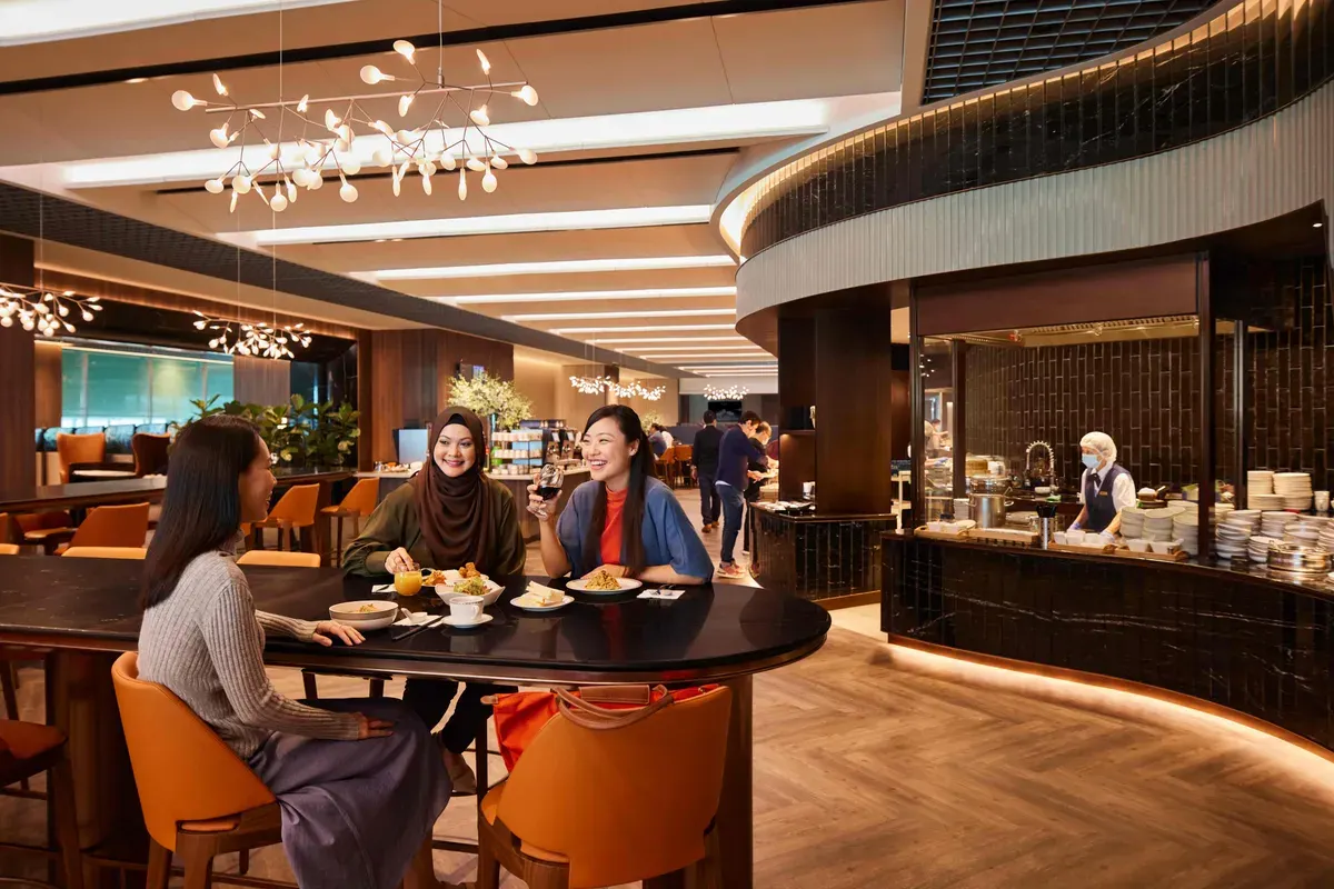 Singapore Airlines memastikan setiap sudut lounge di Terminal 3 (dan T2) memberikan kenyamanan bagi anggota KrisFlyer. (Sumber: Singapore Air)