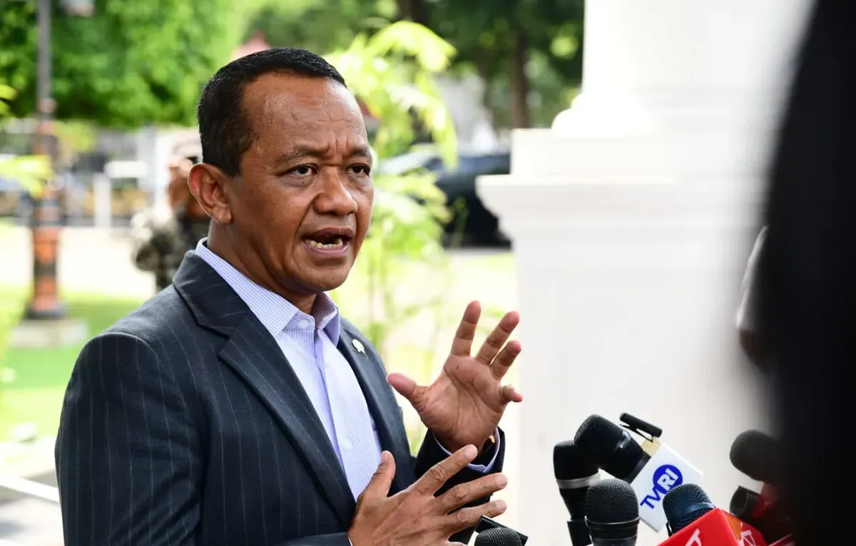 Menteri Energi dan Sumber Daya Mineral (ESDM) Bahlil Lahadalia. (Sumber: BMPI Sekretariat Presiden)