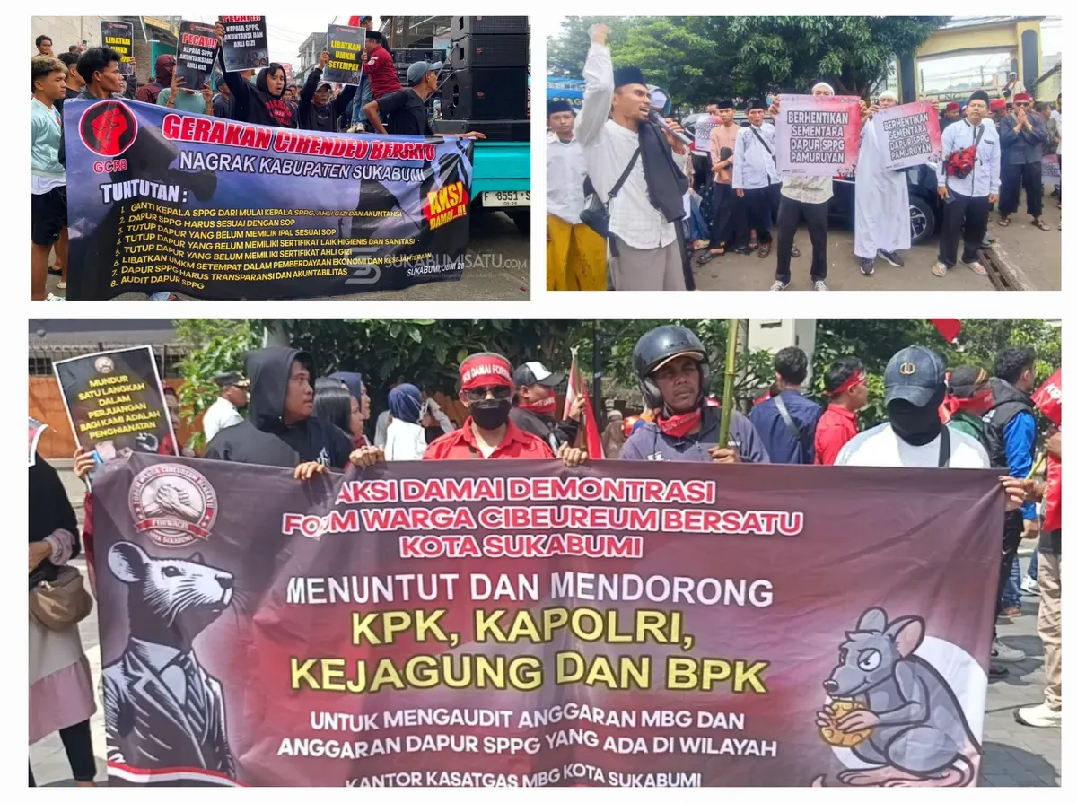 Dokumentasi demo SPPG Sukabumi