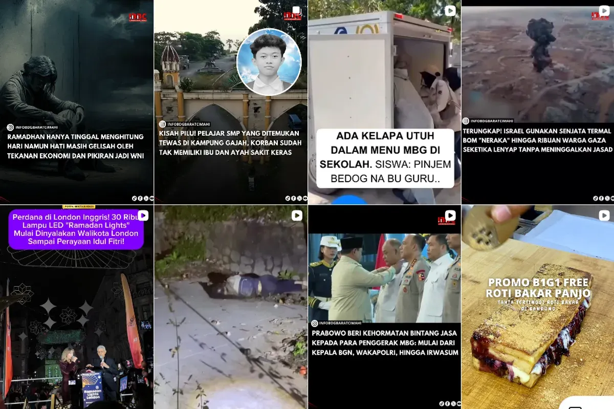 Tampilan konten @infobdgbaratcimahi. (Sumber: @infobdgbaratcimahi)