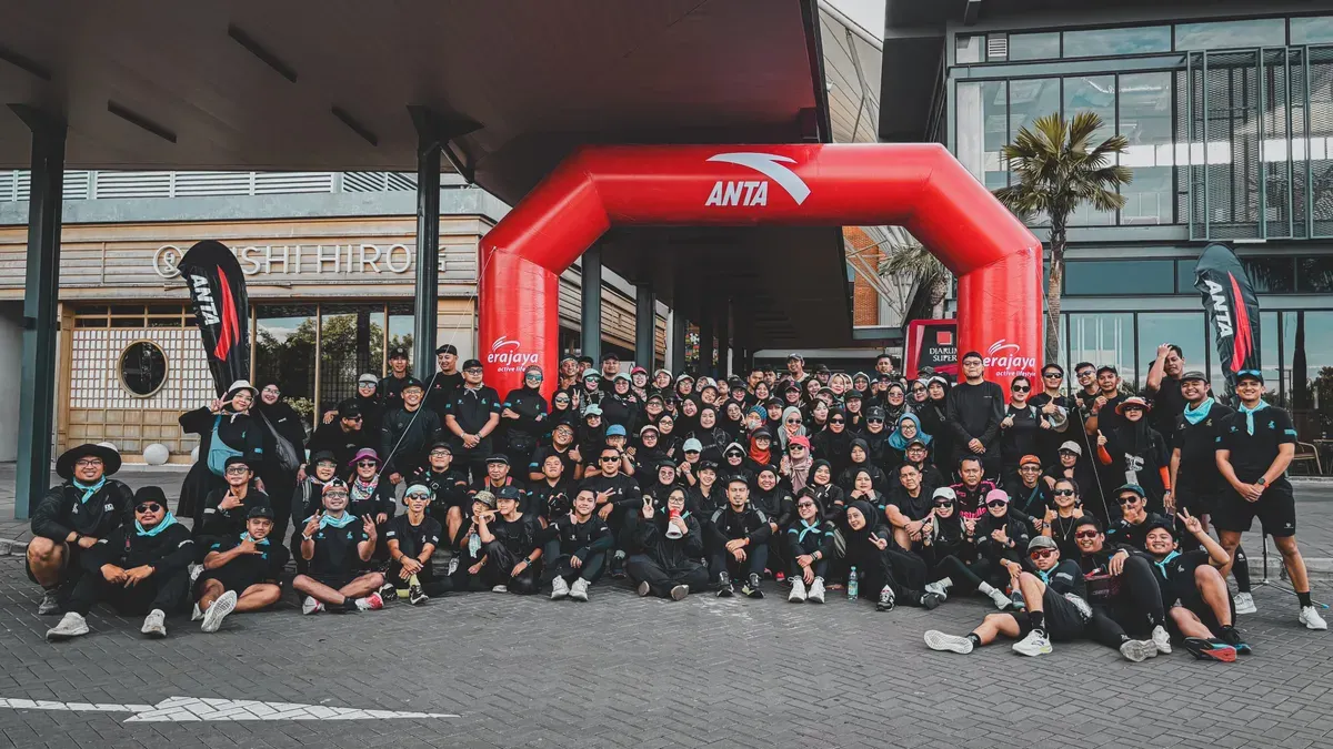 Salah satu event Komunitas Kaki Besi. Dalam waktu kurang dari satu tahun, komunitas ini mencatat ribuan anggota aktif. (Sumber: Komunitas Kaki Besi)