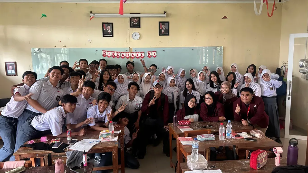 Dokumentasi Pribadi, sosialisasi "Perundungan Dunia Maya (cyberbullying)" SMAN 25 Bandung, 27 oktober 2025.