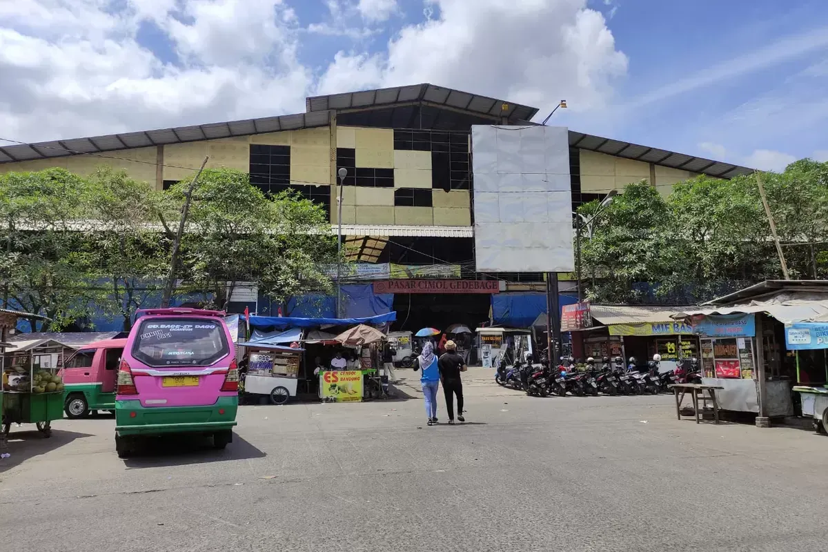 Pasar Cimol Gedebage. (Sumber: Ayobandung)