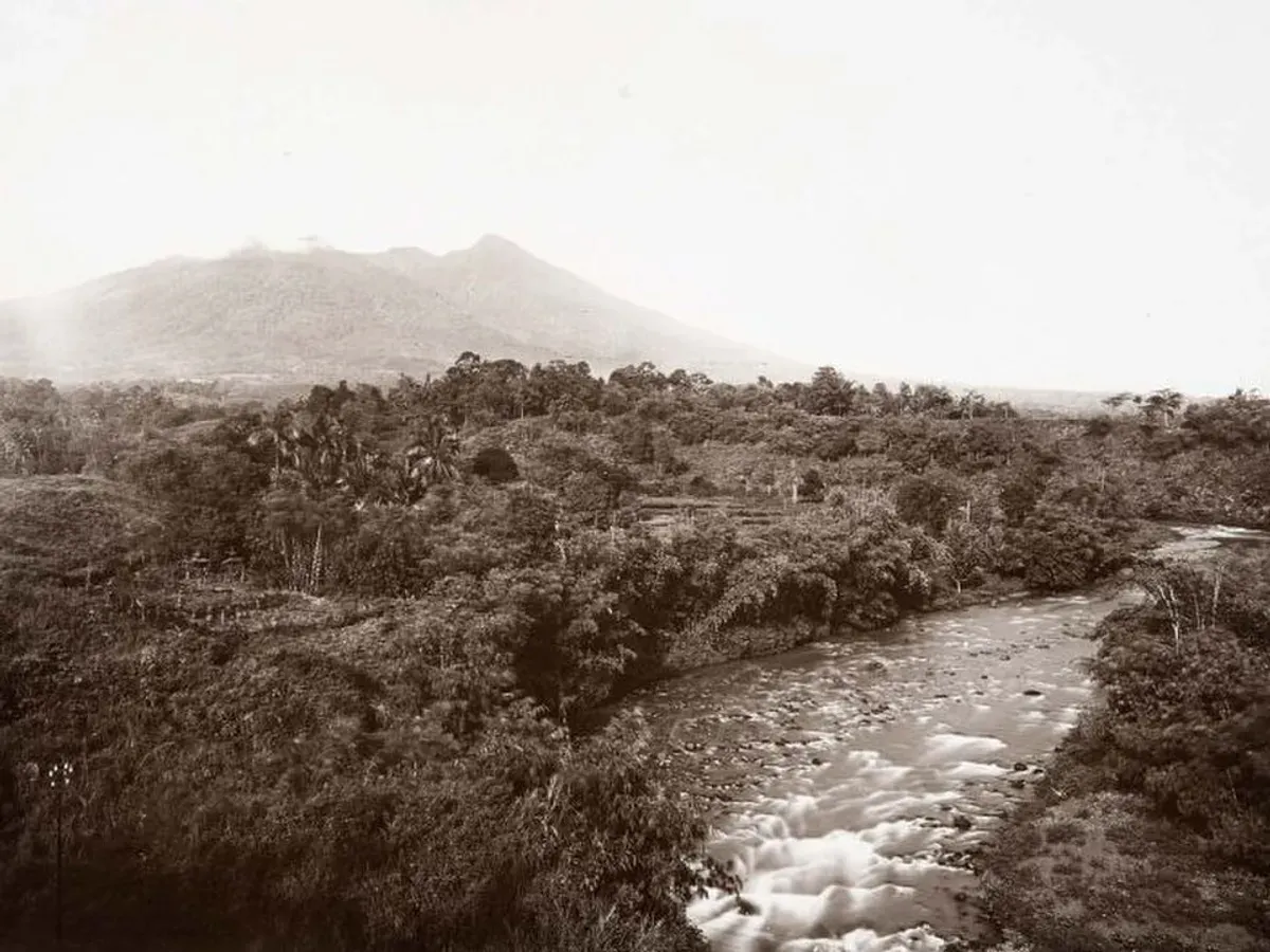 Sungai Cisadane Dahulu. (Sumber: COLLECTIE TROPENMUSEUM  | Foto: G.F.J. (Georg Friedrich Johannes) Bley)
