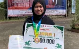 Dari Busur Buatan Ayah hingga Juara, Kisah Putri Rizky Ayasha Humaira