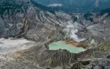 Gunung Alit Telah Lahir di Kawah Ratu Gunung Tangkuban Parahu