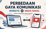 Menilik Perbedaan Gaya Komunikasi Website dan Instagram pada Kampanye Perusahaan Telekomunikasi 