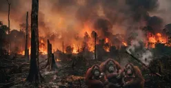Nasib Kuyang dalam Kebakaran Hutan Kalimantan