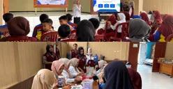 Sehat untuk Semua, Warga Desa Nagarawangi Ikuti CKG dan Edukasi Pertolongan Pertama 