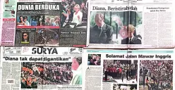 Maut Menjemput Putri Diana, Dunia Berduka