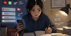 Mampukah Mahasiswa Menjaga Konsentrasi Belajar dari Distraksi Media Sosial?
