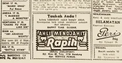 Suasana Bandung Menjelang Lebaran dalam Iklan Koran Tahun 1960-an