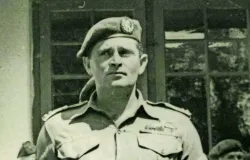 Kapten Westerling pemimpin pemberontakan APRA 1950 yang tewaskan puluhan TNI di Bandung. (Sumber: Wikimedia)