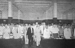 Sidang Pertama Parlemen Pasundan. 