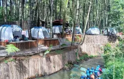 Muara Rahong Hills, glamping di tepi Sungai Pangalengan yang cocok untuk healing. (Sumber: ayobandung.com | Foto: Mildan Abdalloh)