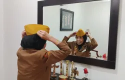 Siti Fatimah (95) veteran yang dulu bertugas menjadi mata-mata saat usianya masih 15 tahun. (Sumber: ayobandung.id | Foto: Gilang Fathu Romadhan)