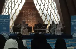 Kajian Talkshow di Masjid Raya Al-Jabbar, Gedebage (Sumber: AyoBandung | Foto: Mildan Abdalloh)