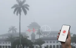 Gambaran warga yang menunjukkan rasa frustasi mereka saat menunggu jawaban dari Call Center Pemkot Bandung yang tak kunjung direspons (Sumber: Dokumentasi Penulis)