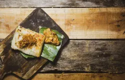 Ketan Bakar Nurjaman. (Sumber: Dokumentasi pribadi | Foto: Fikri Akmal)