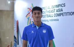 Fitrah Maulana, kiper muda Persib Bandung. (Sumber: Dok. Persib)