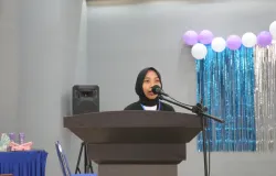 Potret aktivitas public speaking.  (Dokumentasi Penulis)