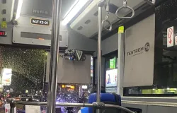 Potret salah satu transportasi umum yang tersedia di Bandung, 27 November 2025. (Sumber: Dokumentasi Penulis | Foto: Siti Zahra)