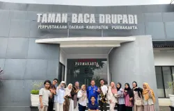 Kegiatan literasi berubah menjadi petualangan tak terduga, mulai dari seminar di Perpusda hingga jelajah museum. (Dokumentasi Penulis)