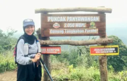 Puncak panyawangan (Sumber: dokumentasi penulis | Foto: Firqotu Naajiyah)