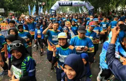 Salah satu acara olahraga lari di Kota Bandung. (Sumber: ayobandung.id | Foto: Irfan Al Faritsi)