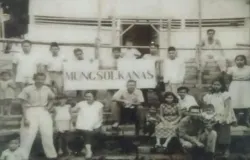 Suasana Masjid Mungsolkanas zaman baheula.