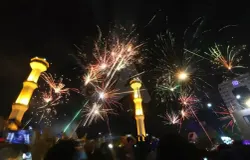 Ilustrasi keramaian tahun baru. (Sumber: Ayobandung.com | Foto: Irfan Al-Faritsi)