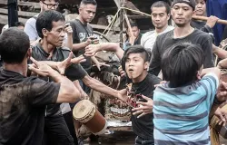 Penampil Reak dalam salah satu helatan di Bandung. (Sumber: Wikimedia)