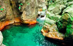 Leuwi Lieuk di aliran Ci Leungsi, Desa Karangtengah, Kecamatan Babakanmadang, Kabupaten Bogor. (Sumber: Dokumentasi Penulis | Foto: T Bachtiar)