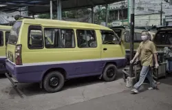 Angkot di Bandung Raya. (Sumber: Ayobandung.id | Foto: Kavin Faza)