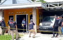 Olah TKP kasus pembunuhan Subang. (Sumber: Ayobandung)