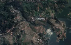 Citra satelit Lembur Cisélang di Desa Jati, Kecamatan Batujajar, Kabupaten Bandung Barat. (Sumber: Google maps)
