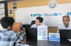 Ilustrasi pelayanan publik yang sudah menggunakan sistem digital. (Sumber: kkp.go.id)