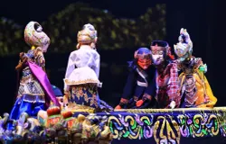 Pertunjukan wayang golek Dadan Sunandar Sunarya. (Sumber: Ayobandung | Foto: Irfan Al Faritsi)