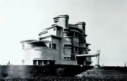 Vila Isola Bandung yang menyimpan banyak sejarah. (Sumber: Villa Isola: Moderne Woning Architectuur In Ned. Indié)