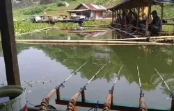 Ilustrasi memancing. (Sumber: Ayobandung.id | Foto: Restu Nugraha)