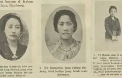 Mintarsih, Komariah, dan Maliah merupakan tiga dari lima korban dalam tragedi pembunuhan brutal di kediaman Asep Berlian. (Sumber: Sin Po, 9 Februari 1935)