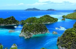 Pemandangan Piaynemo Raja Ampat. (Pixabay)