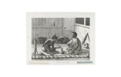 Lukisan yang menggambarkan penjual Opium (Sumber: KITLV | Foto: Jan Hendrik Weissenbruch)