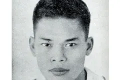 Rukma Sudjana, pemain Persib Bandung dan Timnas Indonesia era 1950-an. (Foto: X/@RavandoLie)