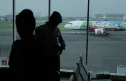 Situasi bandara Husein Sastranegara saat masih aktif melayani penerbangan komersial. (Sumber: Ayobandung | Foto: Kavin Faza)