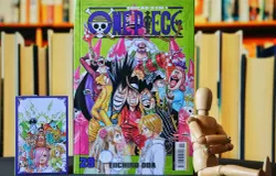 Komik One Piece karya Eiichiro Oda. (Sumber: Unsplash/CAIO DELAROLLE)