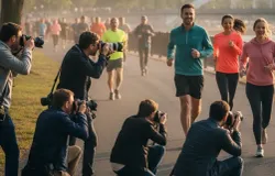 Ilustrasi Street Photography (Sumber: Gemini AI)