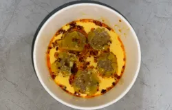 Kenikmatan Dimsum ayam kuah creamy (Foto: Devita Maharani)